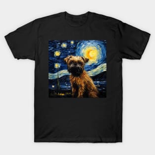 Brussels Griffon dog Night T-Shirt